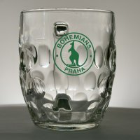 Půllitr Bohemians zelený fotka 1794