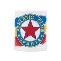 Hrnek Sparta RETRO bílý