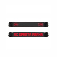 Šála Sparta černo-červená