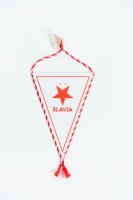 Vlaječka Slavie do auta červená/bílá fotka 1930