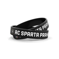 Náramek AC Sparta Praha černý-dospělý fotka 1871