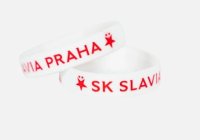 Náramek Slavie bílý-střední