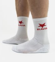 Ponožky Slavie bílé fotka 1957