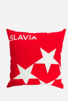 Polštářek Slávia Hvězdy červený